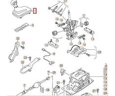 VAG Audi Q7 4L Automatinė Pavarų Perjungimo Rankena 4L1713139AKXBM NAUJA ORIGINALI LHD