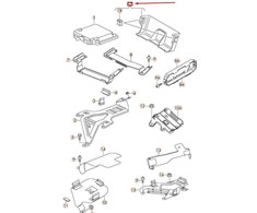 VAG AUDI Q7 4L variklio valdymo modulio laikiklis originalus 4L0907577