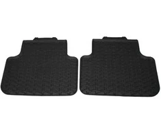 VAG Audi Q7 4M guminių galinių grindų kilimėlių rinkinys originalus 4M106151212A041