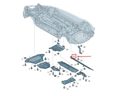 VAG AUDI Q8 RSQ8 Po dugnu apdaila Originali 4M8825211