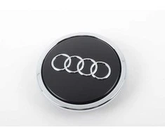 VAG AUDI ratų centro stebulės dangtelis matinis juodas originalus 4B0601170ALT7
