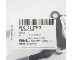 VAG AUDI RS Q3 F3 apatinio įsiurbimo kolektoriaus sandarinimo tarpiklis originalus 07K133379G