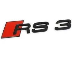 VAG AUDI RS3 2017- Galinis bagažinės dangtis juodas RS3 emblema originalus 8V0853740T94