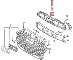 Vag Audi Rs3 2017 Originalus 8V5853949B
