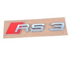 VAG Audi RS3 Sportback Galinės Emblemos Raidžių Ženkliukas Dekoras Originalus 8P0853740