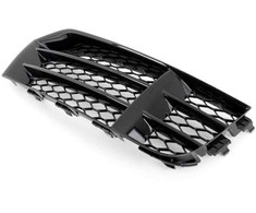 VAG AUDI RS5 10-16 Priekinio bamperio apatinės grotelės, juodos, dešinės, originalios 8T0807682F