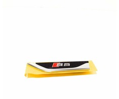 VAG AUDI S5 8W6 Priekinis Kairysis Sparnas Sparno S-Line Apdailos Logotipas 8W6853601CPUZ NAUJAS ORIGINALUS