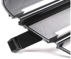 VAG Audi S6 4F C6 Oro grotelės išorinės juodos originalios 4F0807681F01C