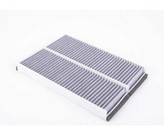 VAG "Audi" salono filtro aktyvuotos anglies filtro rinkinys A64F0898438C Originalus