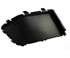 VAG AUDI Satino juodos spalvos priekinio bamperio grotelių dešinysis dangtelis originalus 8S0807152A9B9