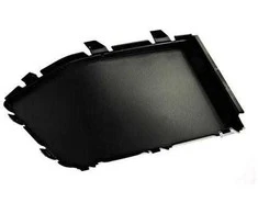 VAG AUDI Satino juodos spalvos priekinio bamperio grotelių dešinysis dangtelis originalus 8S0807152A9B9