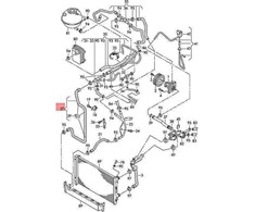 VAG Audi Seat Skoda VW aušinimo skysčio vamzdžio žarna 6R0122101K originali