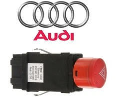 VAG "Audi TT" 00-06 pavojaus signalo blykstės jungiklis / posūkio signalo relė Nauja originali 8N0941509B