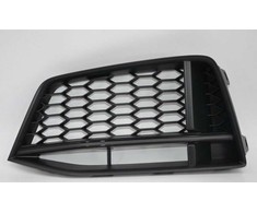 VAG AUDI TT 15-17 S-Line priekinio bamperio apatinė N/S kairės pusės grotelių apdaila juoda originali 8S0807681BT94