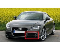 VAG AUDI TT 8J Bamperis N/S kairės pusės rūko žibintų grotelių apvadas originalus 8J0807681H3FZ