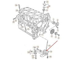 VAG AUDI TT 8N Alyvos siurblys 021115105B NAUJAS ORIGINALUS