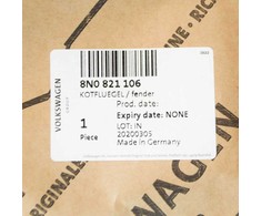 Vag Sparnai Audi Tt 8n Mk1 1998 2006 Originalus 8N0821106
