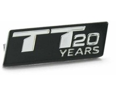 VAG "Audi TT 8S" 20 metų originalus vairo ratlankio logotipas Emblema dangtelis Ženklas originalus 8S0419685E