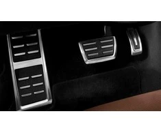 VAG Audi TT 8S Pedalų dangtelių rinkinys pėdų atramai nerūdijančio plieno LHD automatinis originalus naujas