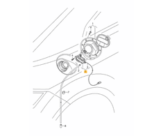 VAG AUDI TT Degalų sklendės durelių atleidimo užrakto varikliukas originalus 8S0862153A