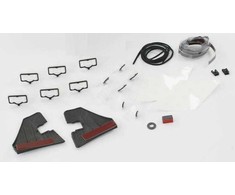 VAG AUDI TT MK3 Šoninės dalies klijų juosta su tvirtinimo detalėmis 8S0898909A NAUJA ORIGINALI