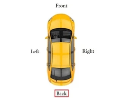 VAG Audi TT TTS Coupe Roadster 8J Dangtis Satino Juodos Spalvos 2007 2010 Originalus 8J080742101C