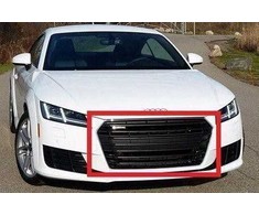 VAG Audi TT TTS Kupės Radiatoriaus Grotelė Juoda/Chromas 2015-2017 Originalus 8S08536513FZ