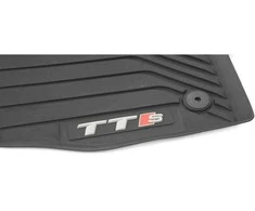VAG AUDI TTS COUPE 2015- Priekiniai juodi guminiai kilimėliai visoms oro sąlygoms LHD Originalūs 8S0061221041