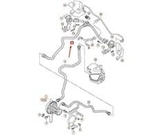VAG AUDI VW A4 Avant S4 quattro jungiamasis vamzdis 06E131143AJ originalus