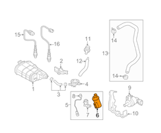VAG AUDI VW VW aktyvuotos medžio anglies talpykla originali 1K0201801E