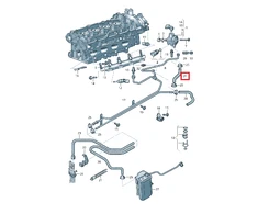 VAG "Audi" žarna originali 06F127511B