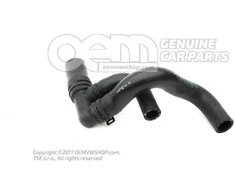 Vag Aušinimo Šlaunis Volkswagen Passat Golf 1994 1997 Originalus 037122058B