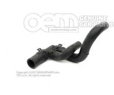 Vag Aušinimo Šlaunis Volkswagen Passat Golf 1994 1997 Originalus 037122058B