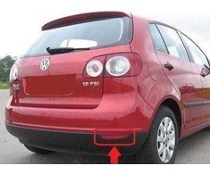 VAG AUTENTIŠKAS OEM NAUJAS Galinis Šviesos Atspindys Dešinėje VW Eos 1F8 5M0945106G