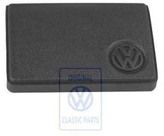 Vag Beetle Golf Mk2 Horn Button Satin Juodas Originalus 191419669C01C