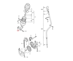 VAG Benzino Variklio Filtras Gamyklas Antstiklis Originalus 03D115359A