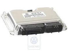 Vag Benzino Variklio Valdymo Modulis Volkswagen Transporter Kombi 2003 2005 Originalus 022906032AH