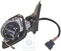 Vag Bora Golf Mk4 1998 2001 Veidrodžio Dėklas Juodas Originalus 1J2857507H01C