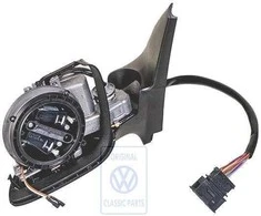 Vag Bora Golf Mk4 1998 2001 Veidrodžio Dėklas Juodas Originalus 1J2857507H01C