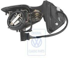 Vag Bora Golf Mk4 2003 2006 Veidrodžio Dėklas Juodas Originalus 1J1857508AK01C