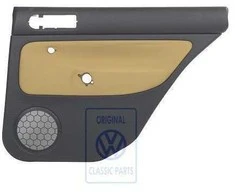 Vag Bora Golf Mk4 Durų Apsauga Juoda Geltona Originalus 1J9867212QGRE