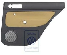 Vag Bora Golf Mk4 Durų Apsauga Juoda Geltona Originalus 1J9867212QGRE