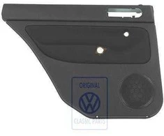 Vag Bora Golf Mk4 Durų Apsauga Juoda Juoda Originalus 1J9867211QHRP