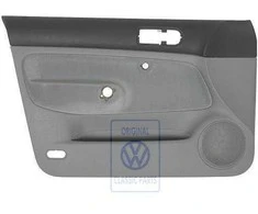 Vag Bora Golf Mk4 Durų Atramos Medžiaga Juoda 1999 2006 Originalus 1J4867011DBPDH