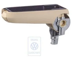 VAG Bora Golf Mk4 Passat B5 Armrest Žemutine Dalis Šviesus rusvai gelsvas Originalus 3B0867174Q70