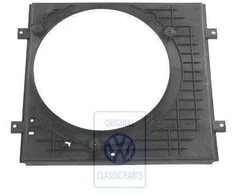 Vag Bora Golf Mk4 Radiator Housing Satin Juodas Originalus 1J0121207B41