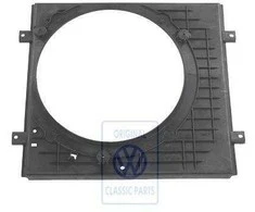 Vag Bora Golf Mk4 Radiator Housing Satin Juodas Originalus 1J0121207B41