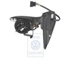 Vag Bora Golf Mk4 Veidrodžio Dėklas Juodas Originalus 1J1857508E01C