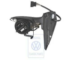 Vag Bora Golf Mk4 Veidrodžio Dėklas Juodas Originalus 1J1857508E01C