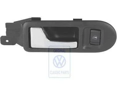 Vag Bora Golf Mk4 Vidinės Durų Rankena Satin Juodas Originalus 3B2837113JB41